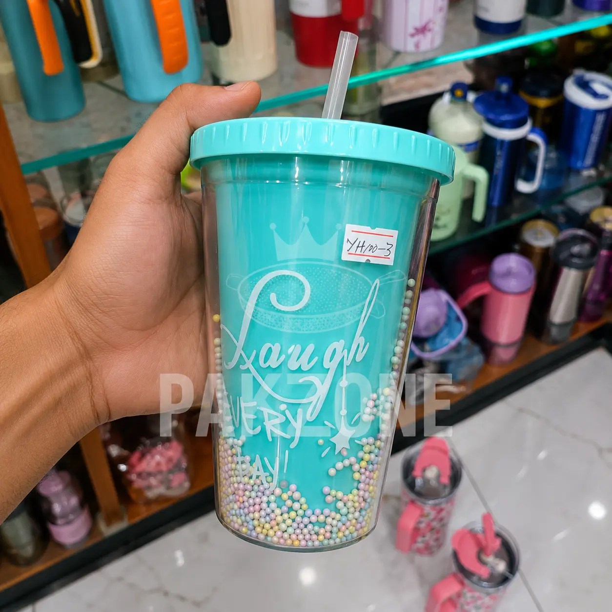 Shaker Bead Acrylic Tumbler