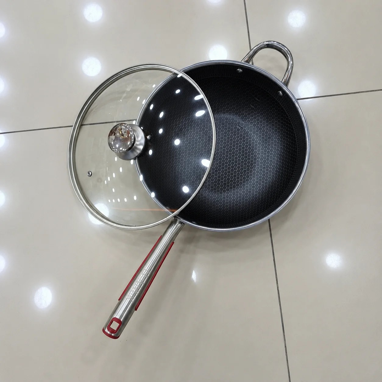 laer coating handle karahi