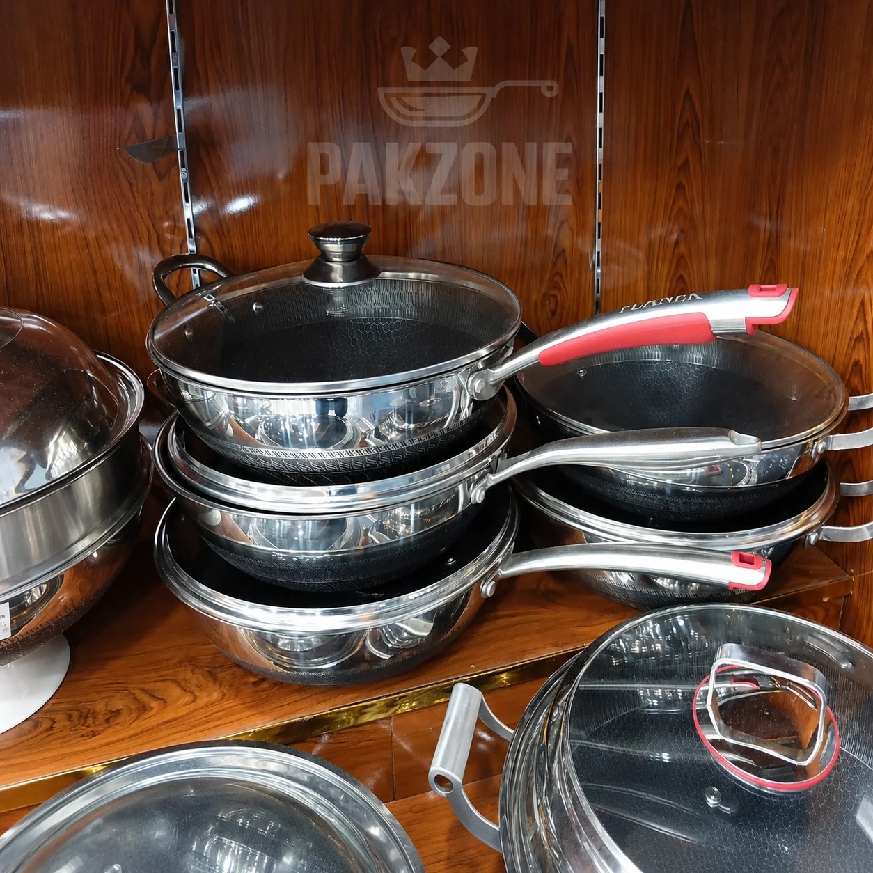 laer coating handle karahi