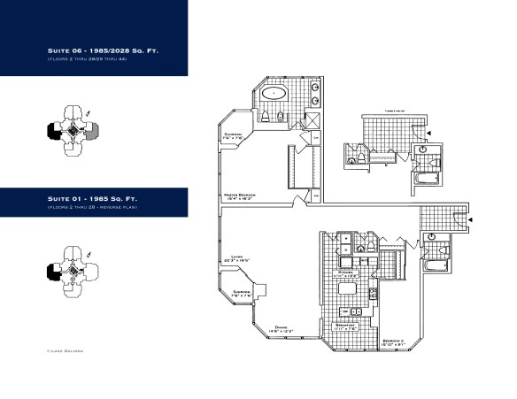 Palace Place, 1 Palace Pier Court, Toronto ON, Suite 06 Floor Plan