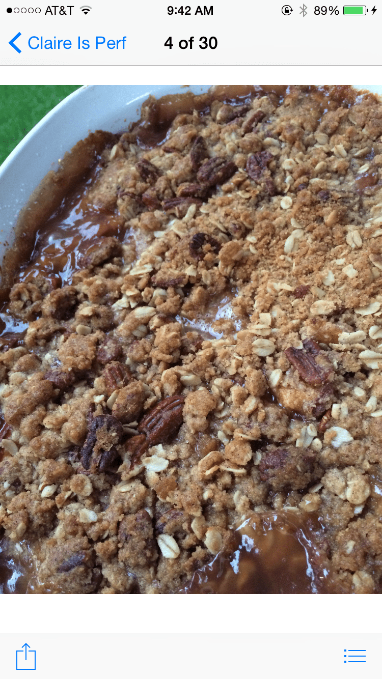 left in oven a little too long