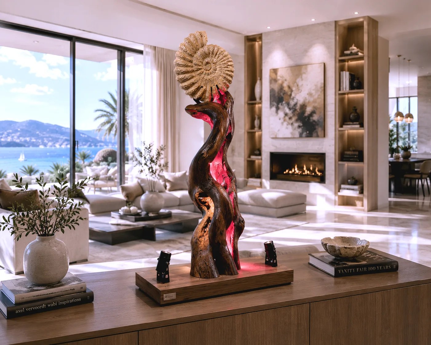 Handmade Sculpture, Luxury Interior Feature, Designer Art, Bespoke Installation, Fine Art, Hospitality Design