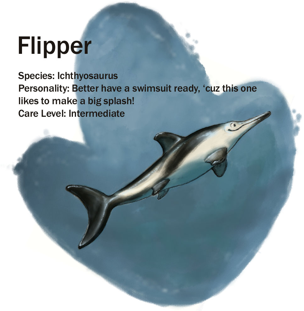 Flipper the Ichthyosaurus