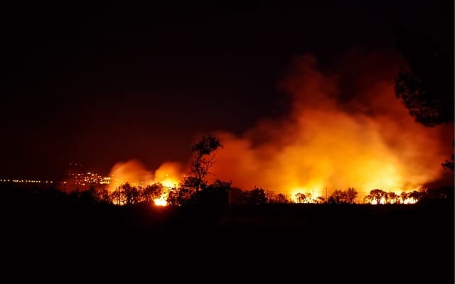 notte di fuoco a trapani