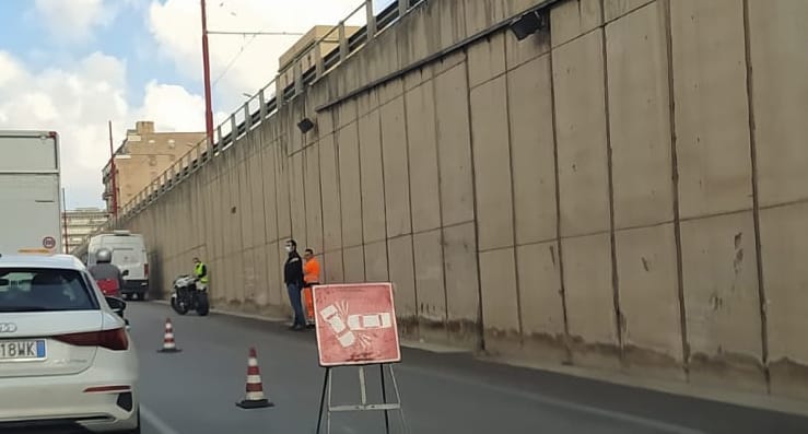 incidente viale regione siciliana