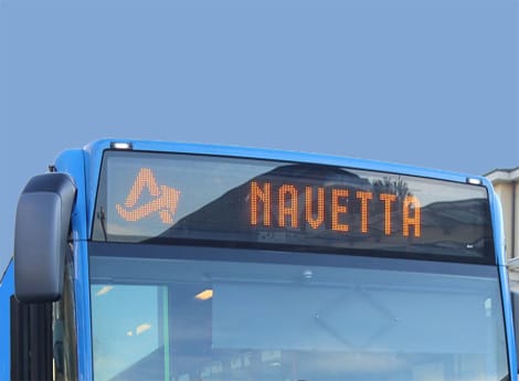 bus navetta capaci