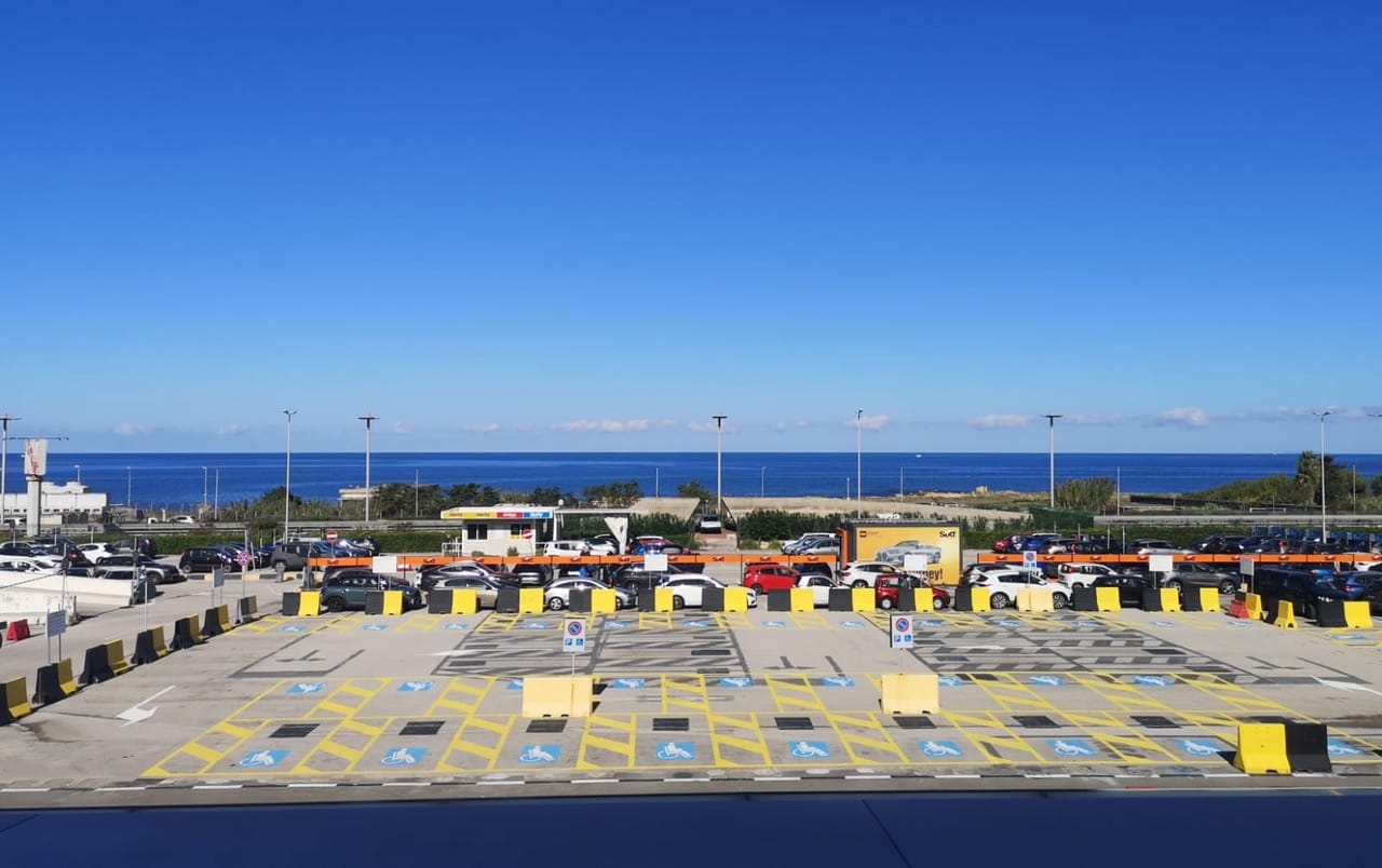 area di sosta aeroporto palermo