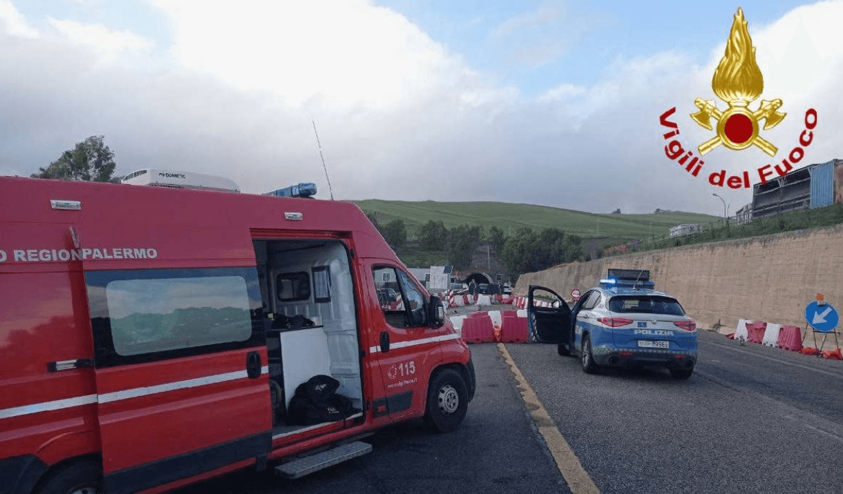 vigili del fuoco autostrada
