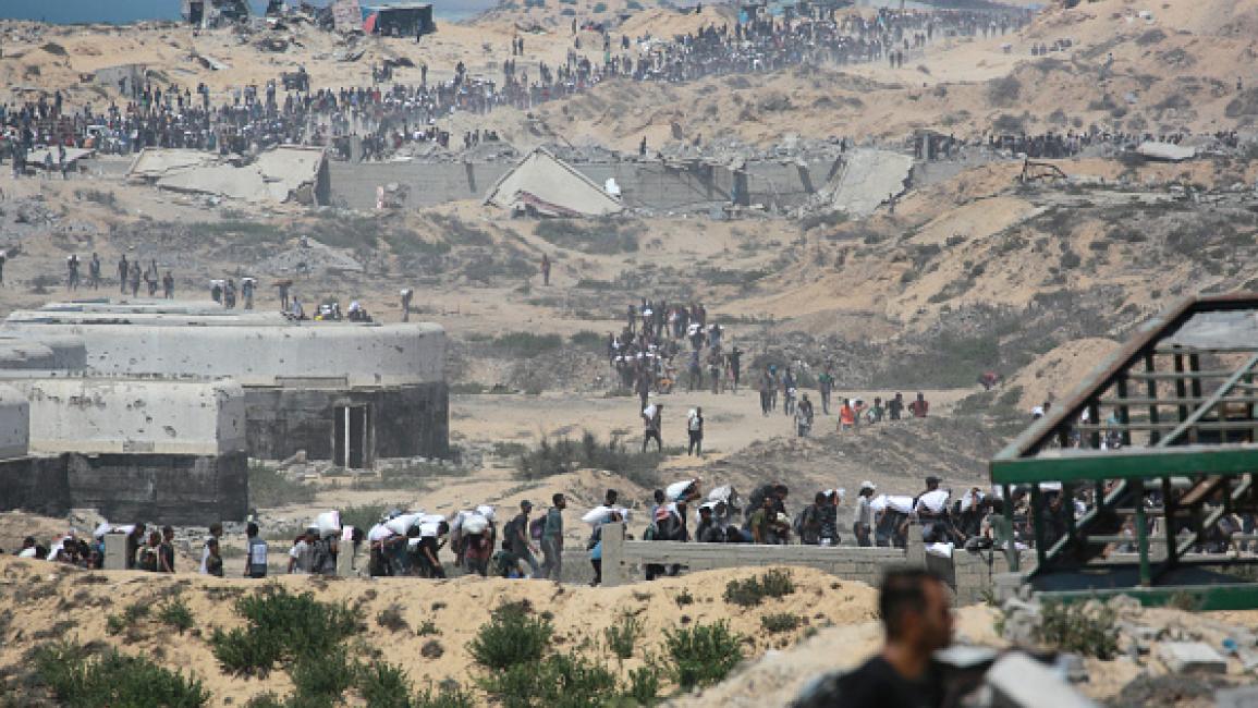 وزير الخارجية البريطاني يندد باستهداف منتظري المساعدات في غزة
