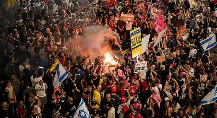 مظاهرات في تل أبيب للمطالبة بصفقة تبادل أسرى