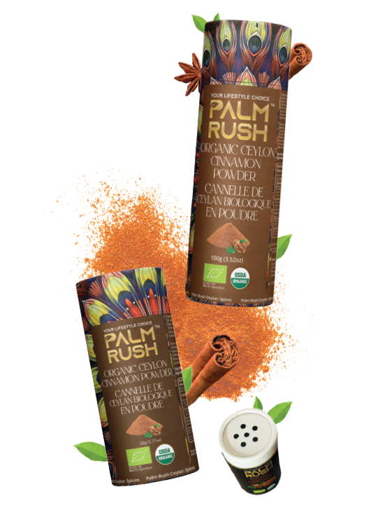 PALM RUSH Ceylon Cinnamon Powder