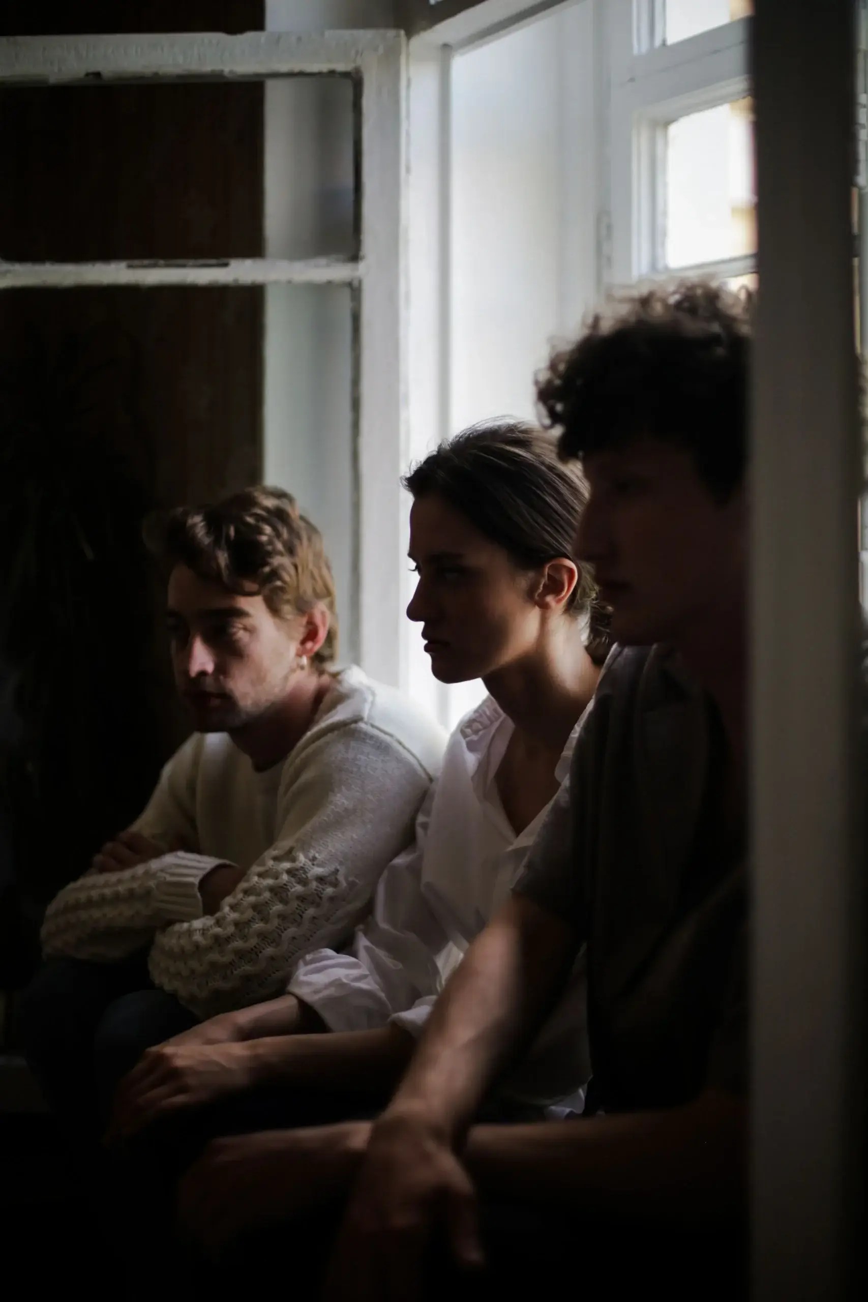 Three people navigating relationship boundaries and emotional responsibility
