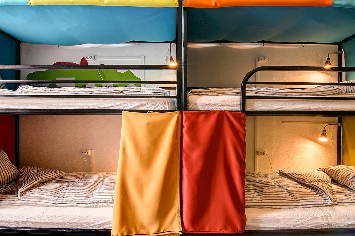 What kid doesn't love a bunk bed? pal s mini hostel at octogon square great location in central budapest