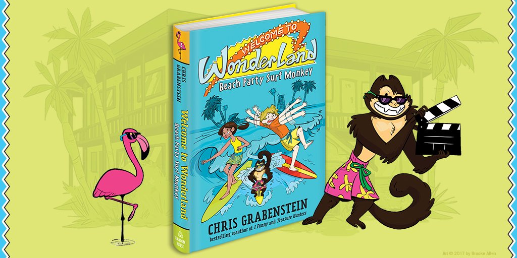 Welcome to Wonderland: Beach Party Surf Monkey' by Chris