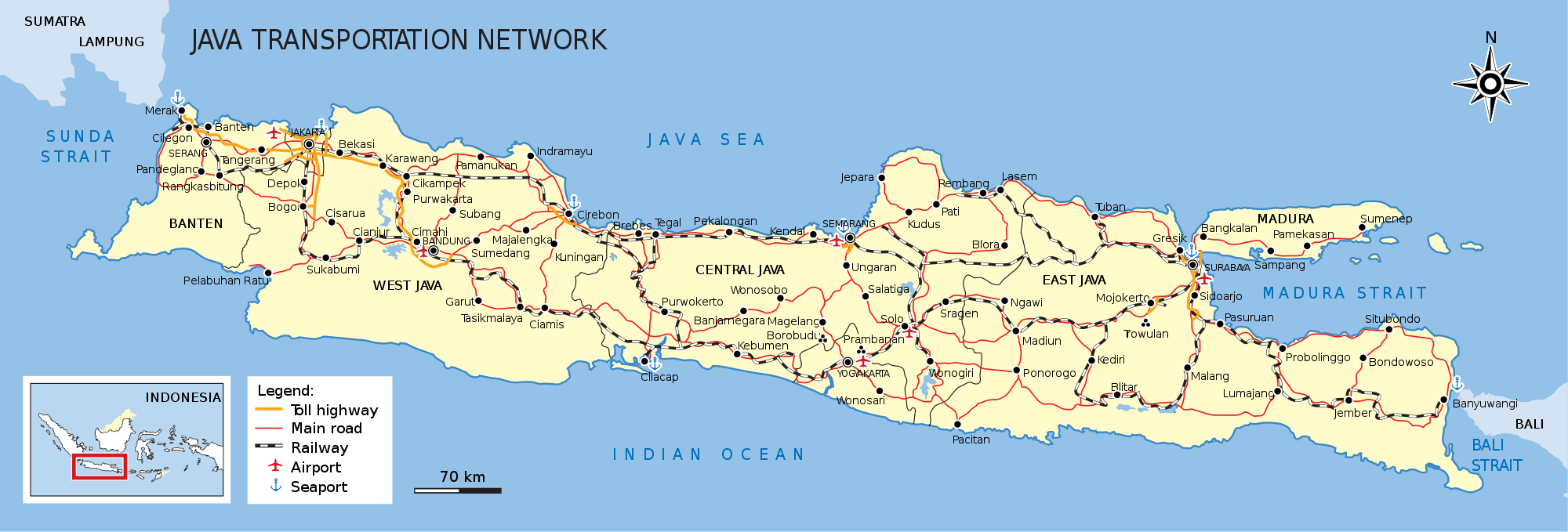 Java Overland Tour Package