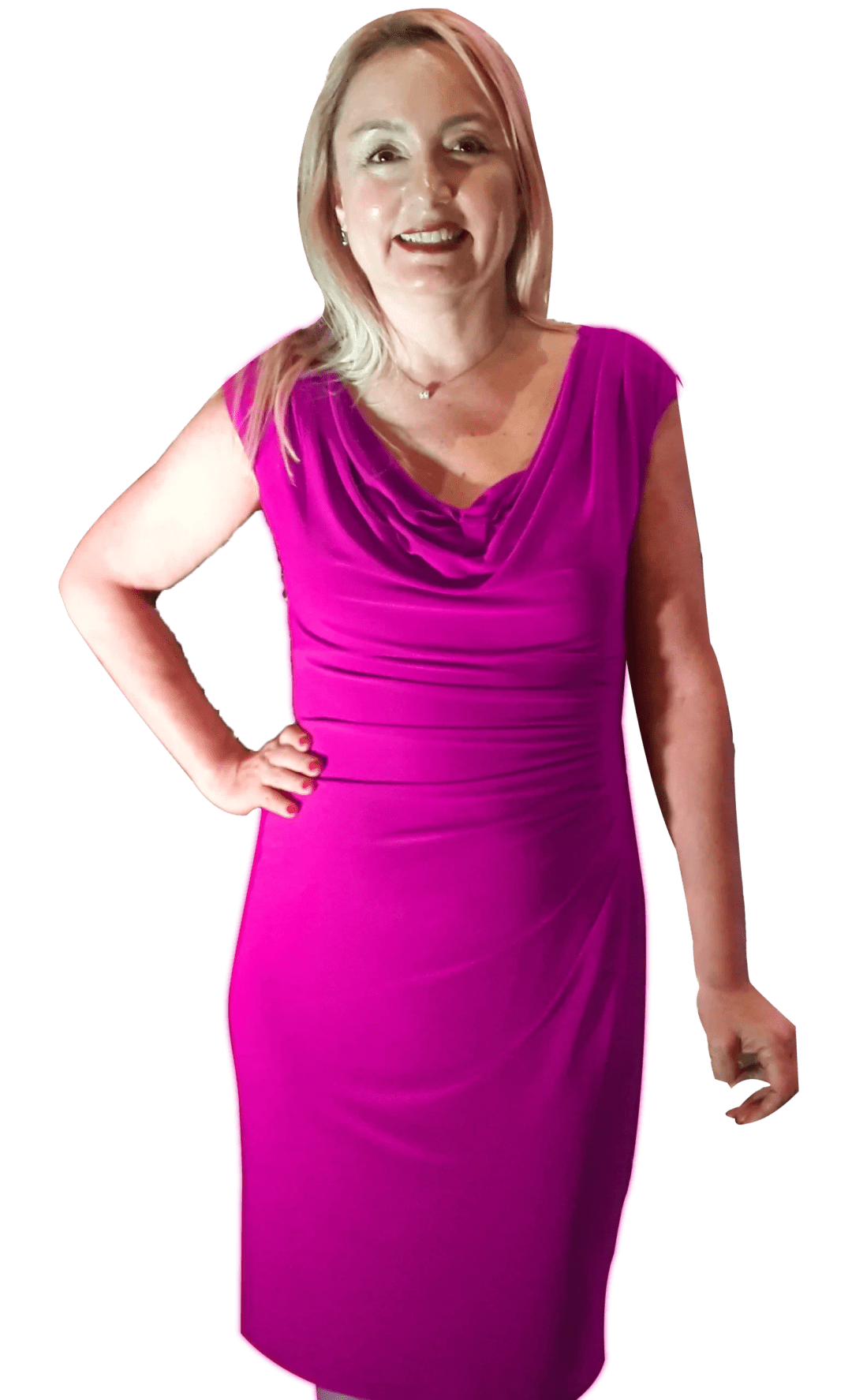 Erica Leary branded dress Erica Leary - consultor de negocios y estratega de marketing