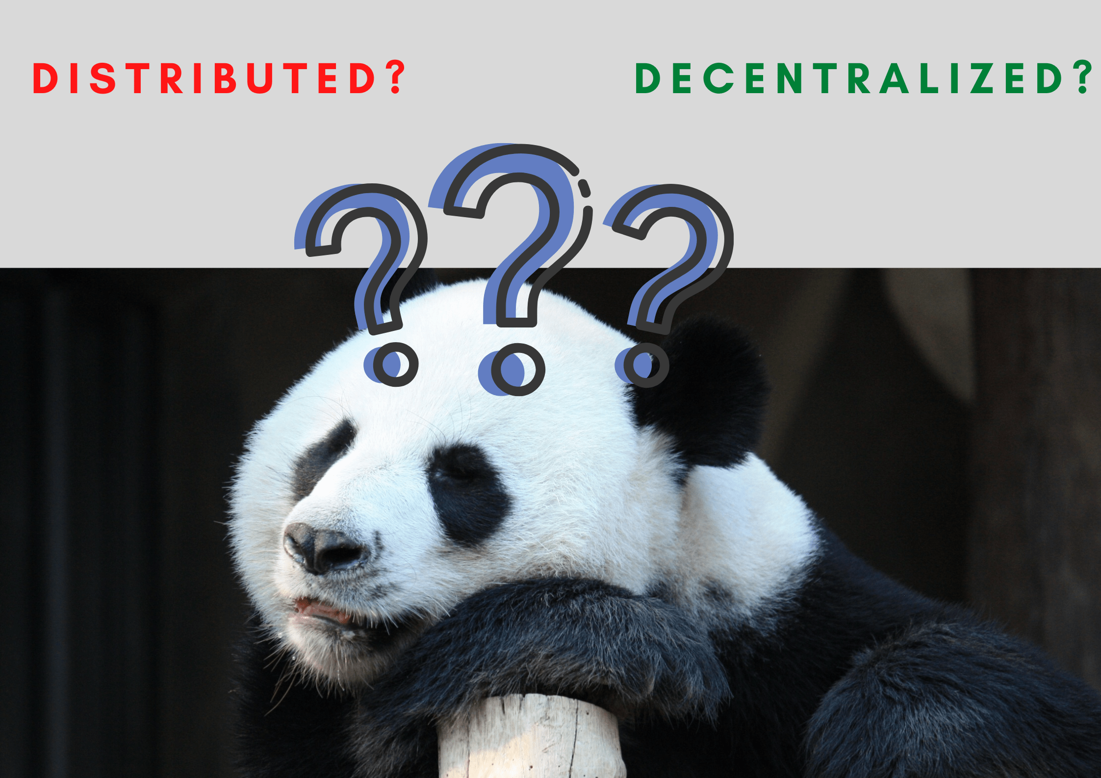 Distributed Vs Decentralized