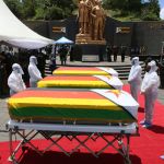 Zimbabwe holds burial for 3 top leaders who died of COVID-19