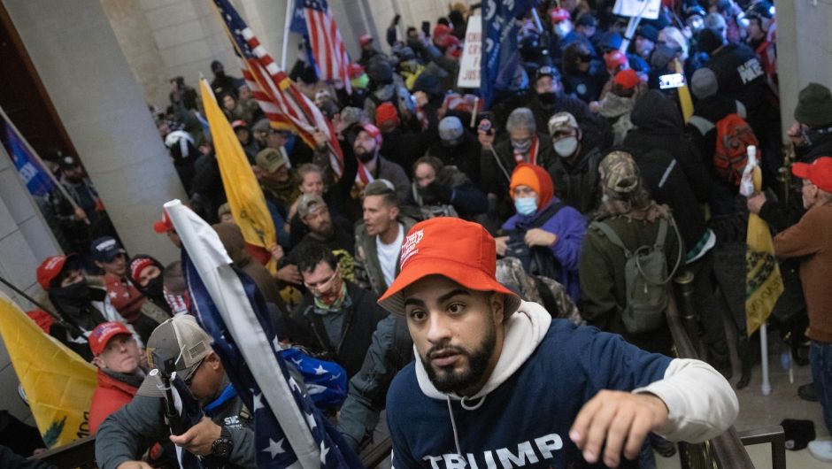 The CDC director said the storming of the Capitol is likely a COVID-19 ‘surge event’ that will ‘have public health consequences’