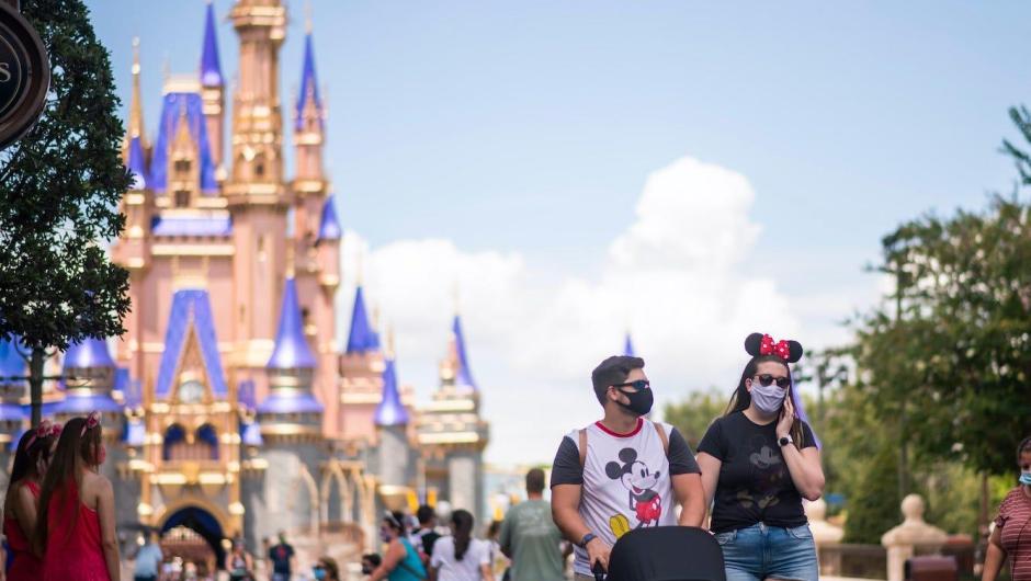 Disney World guest who was handcuffed for refusing a COVID-19 temperature check told sheriffs he had spent too much money at the resort to be arrested