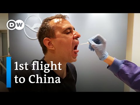 New coronavirus case on first Germany-China return flight | DW News