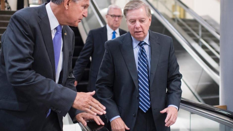 Sen. Lindsey Graham may have exposed multiple senators to COVID-19 on Joe Manchin’s DC houseboat