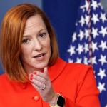 Jen Psaki called out a clip of Biden seeming to say states had to deal with COVID-19 on their own, saying it was misleadingly edited