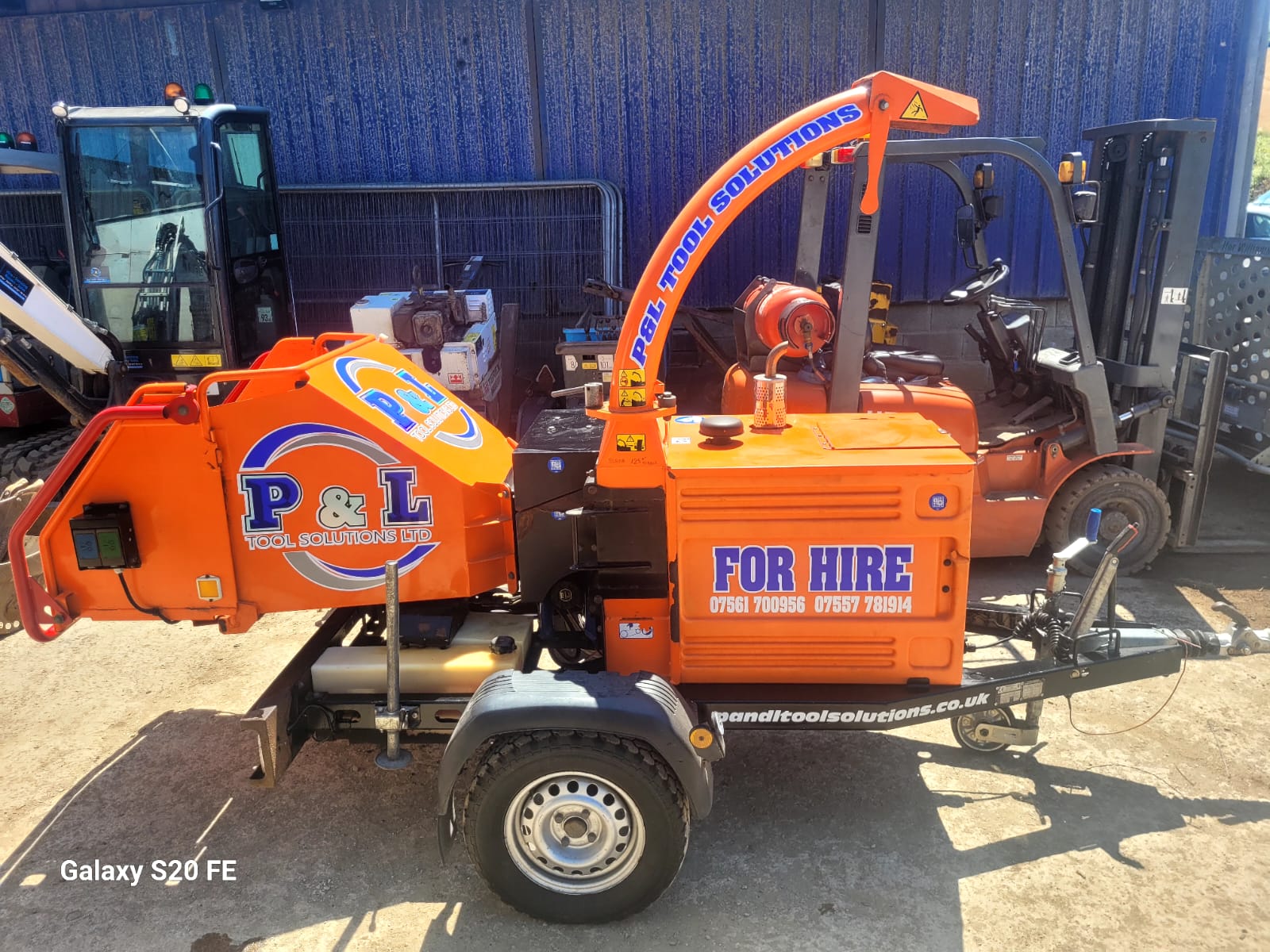 plymouth wood chipper hire