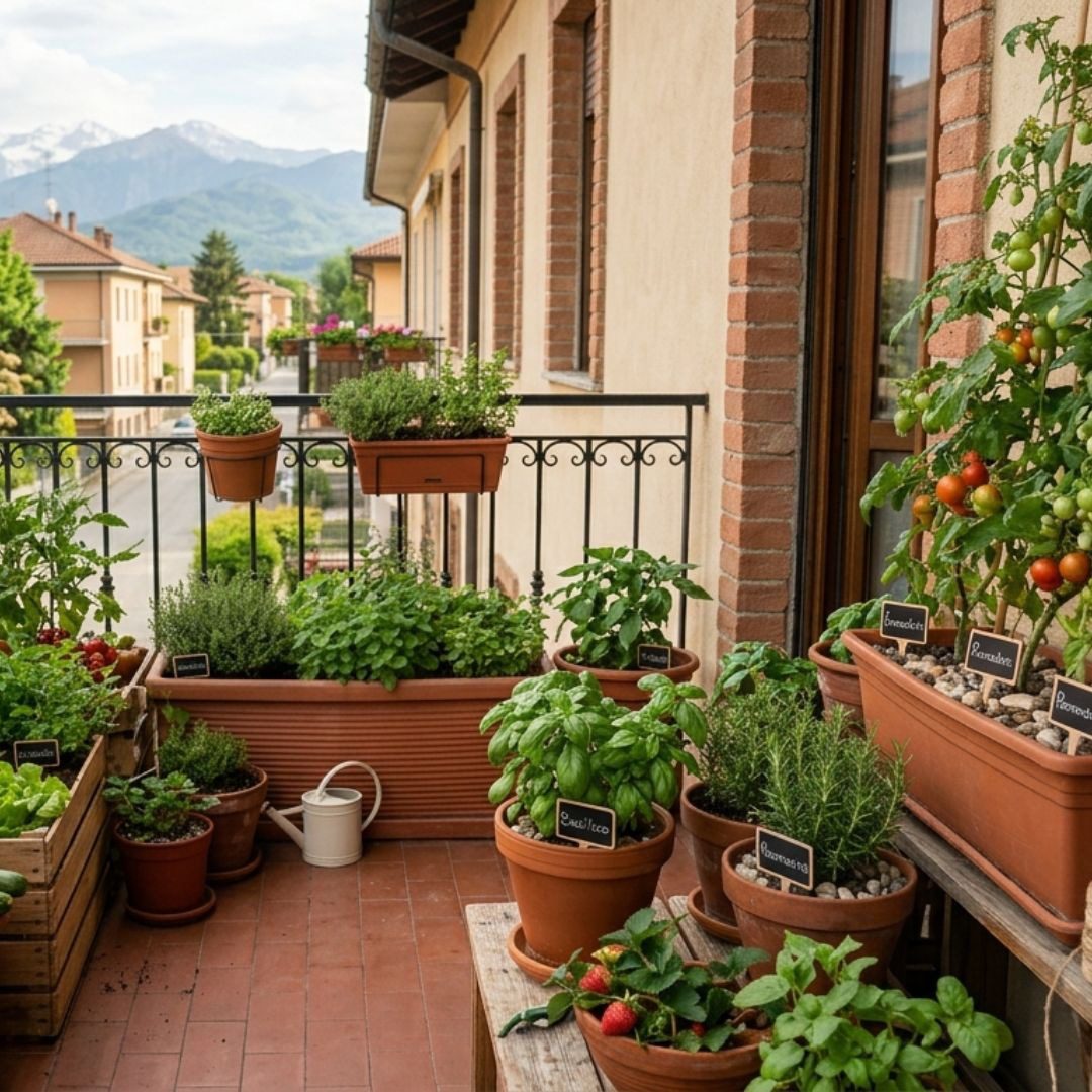 orto e balcone