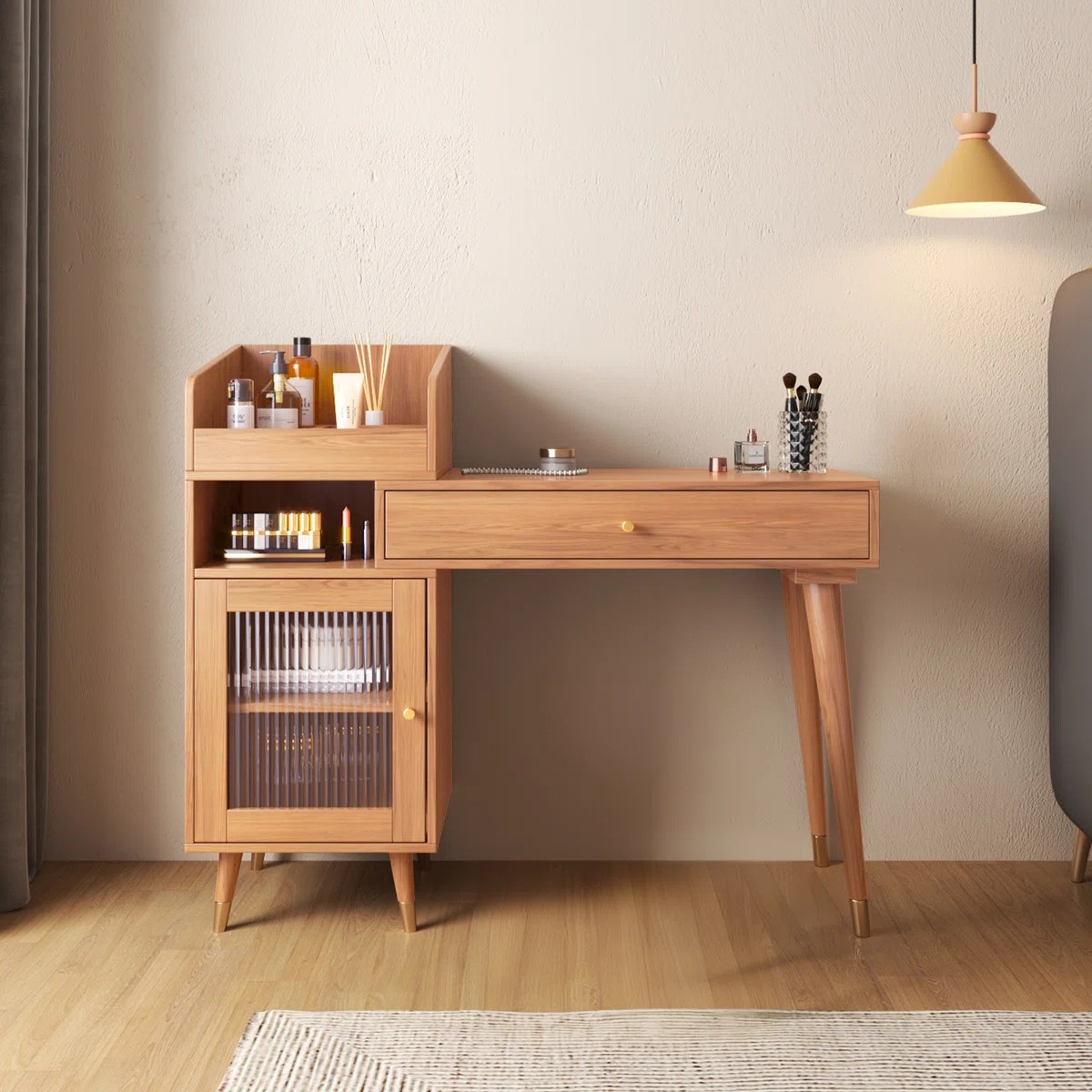 Modula Extendable Vanity Desk