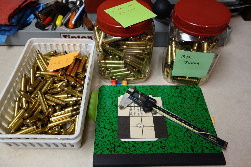 Reloading notes