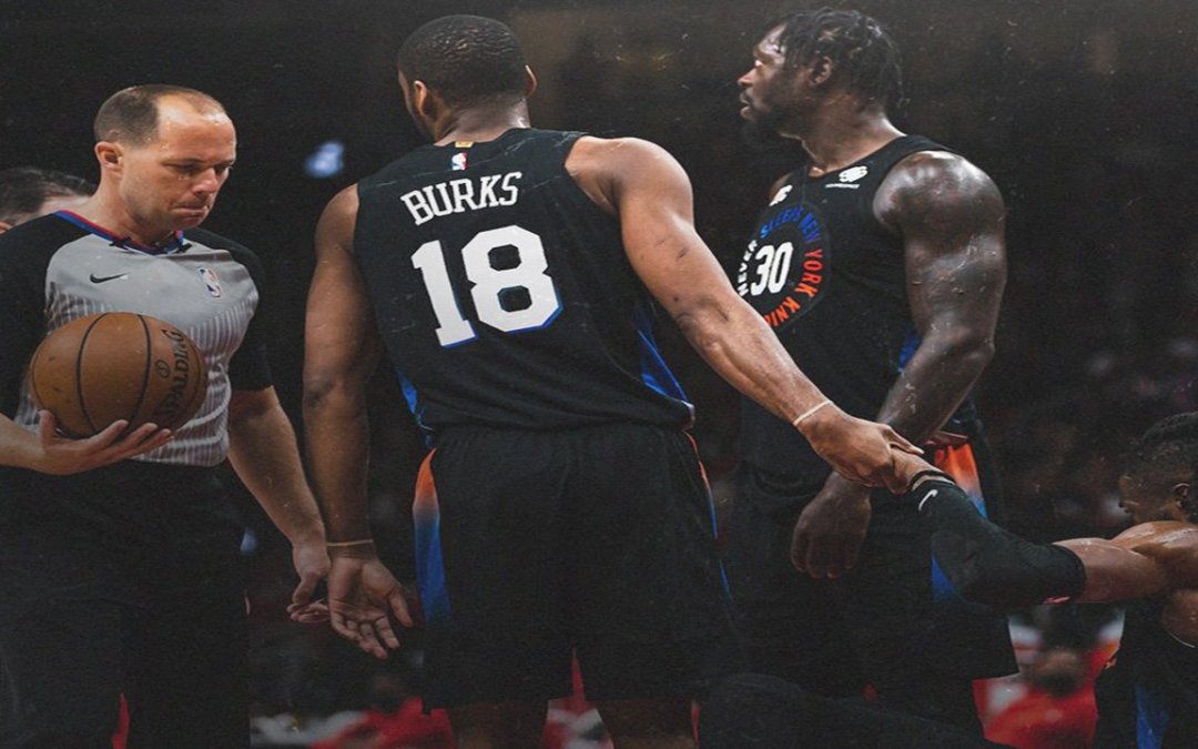 Knicks Thibs With Derrick Rose Start Went Away From What Worked All Year Running Offense Through Randle