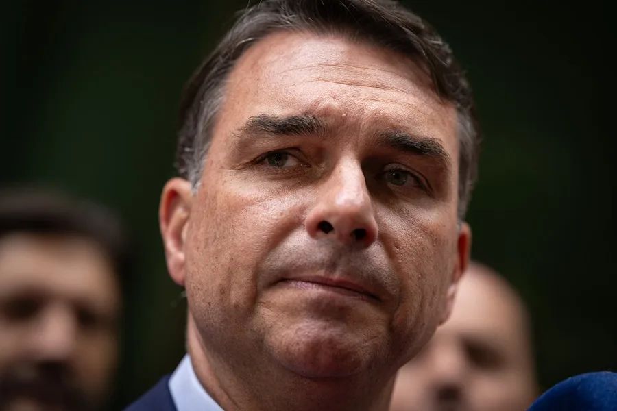 Fotografía de archivo del candidato a la presidencia de Brasil, Flávio Bolsonaro, en Sao Paulo (Brasil). EFE/Isaac Fontana.
