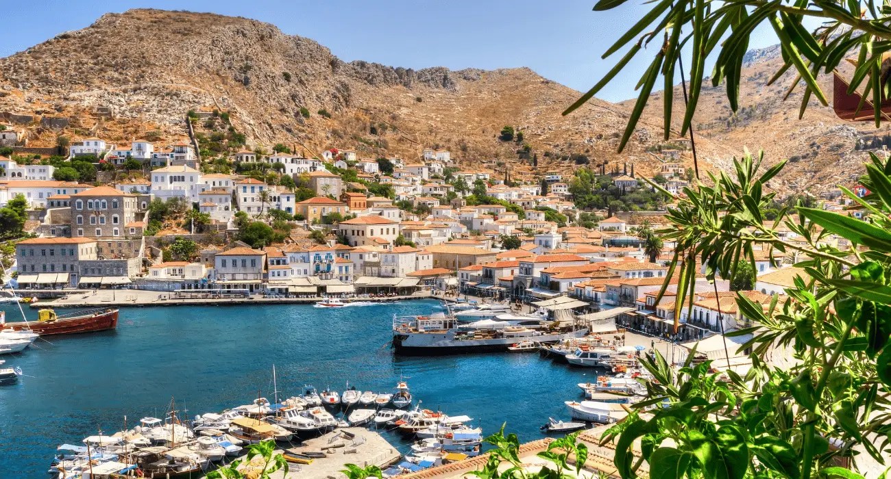 Hydra island in Greece