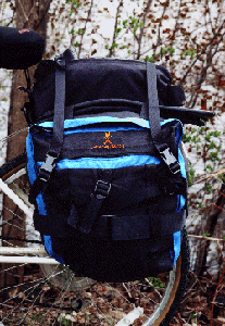 World Tour conversion pannier to internal frame backpack