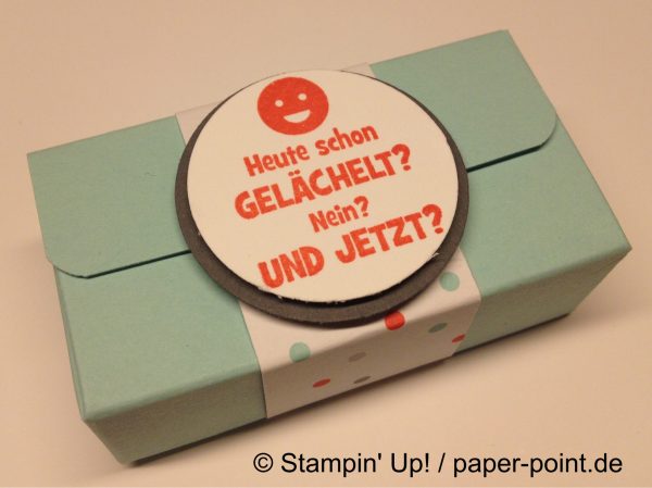 Kleine Schoki-Verpackung