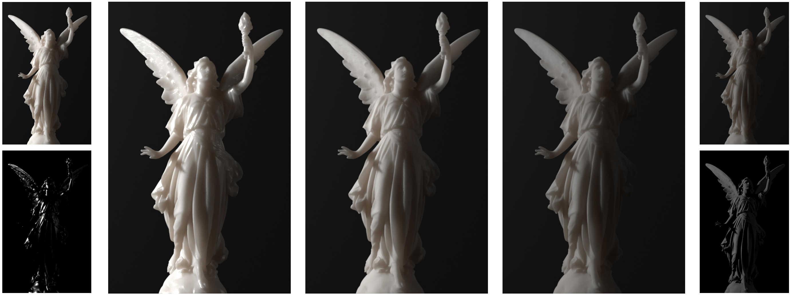 Light Diffusion in Multi-Layered Translucent Materials