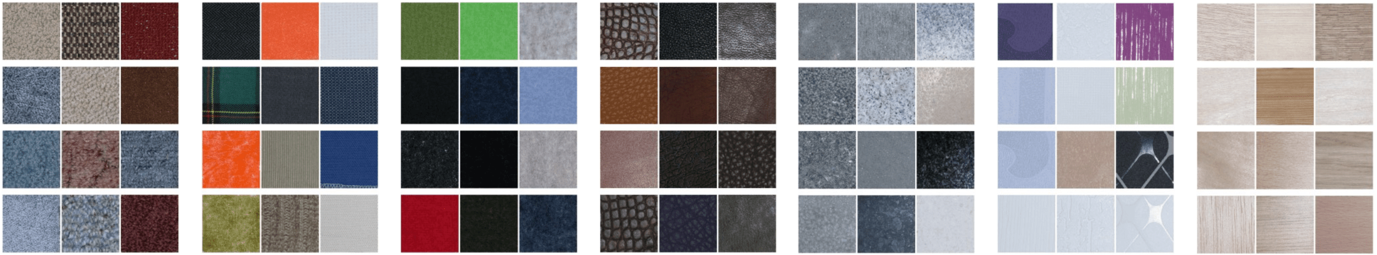 Material Classification Based on Training Data Synthesized Using a BTF Database