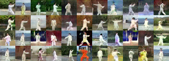 MoCoGAN: Decomposing Motion and Content for Video Generation