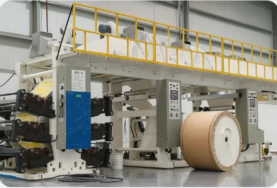 آلة WSM-1000 للطباعة الفلكسوغرافية بنظام C.I.