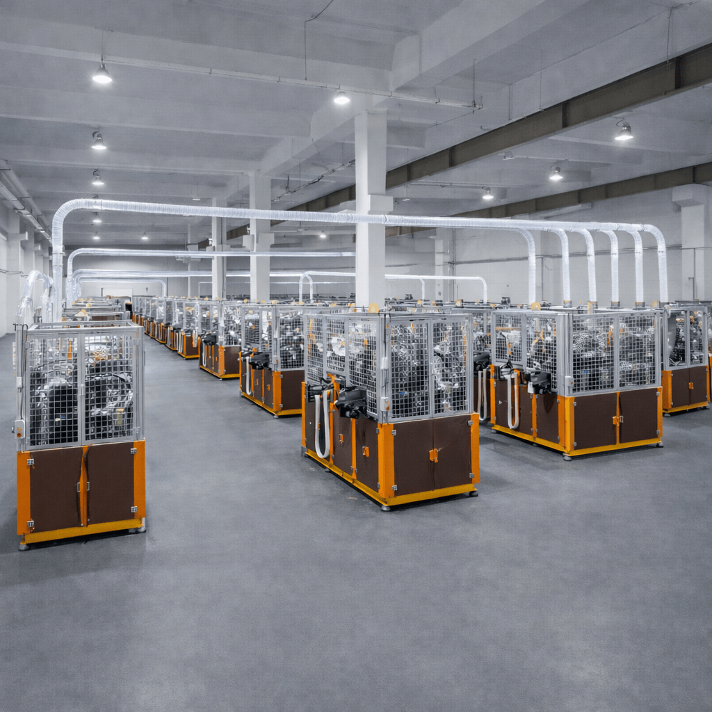 MH-K01 paper cup manufacturing machines installation line with 20 units in factory