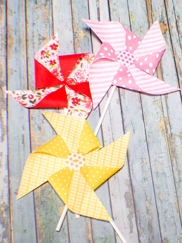 How to Make a Fabric Pinwheel Using cricut