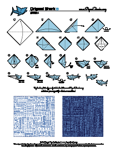 Here are 10 terrific origami beginner level projects complete with photos and folding instructions. Folding Instructions Paper Sharks