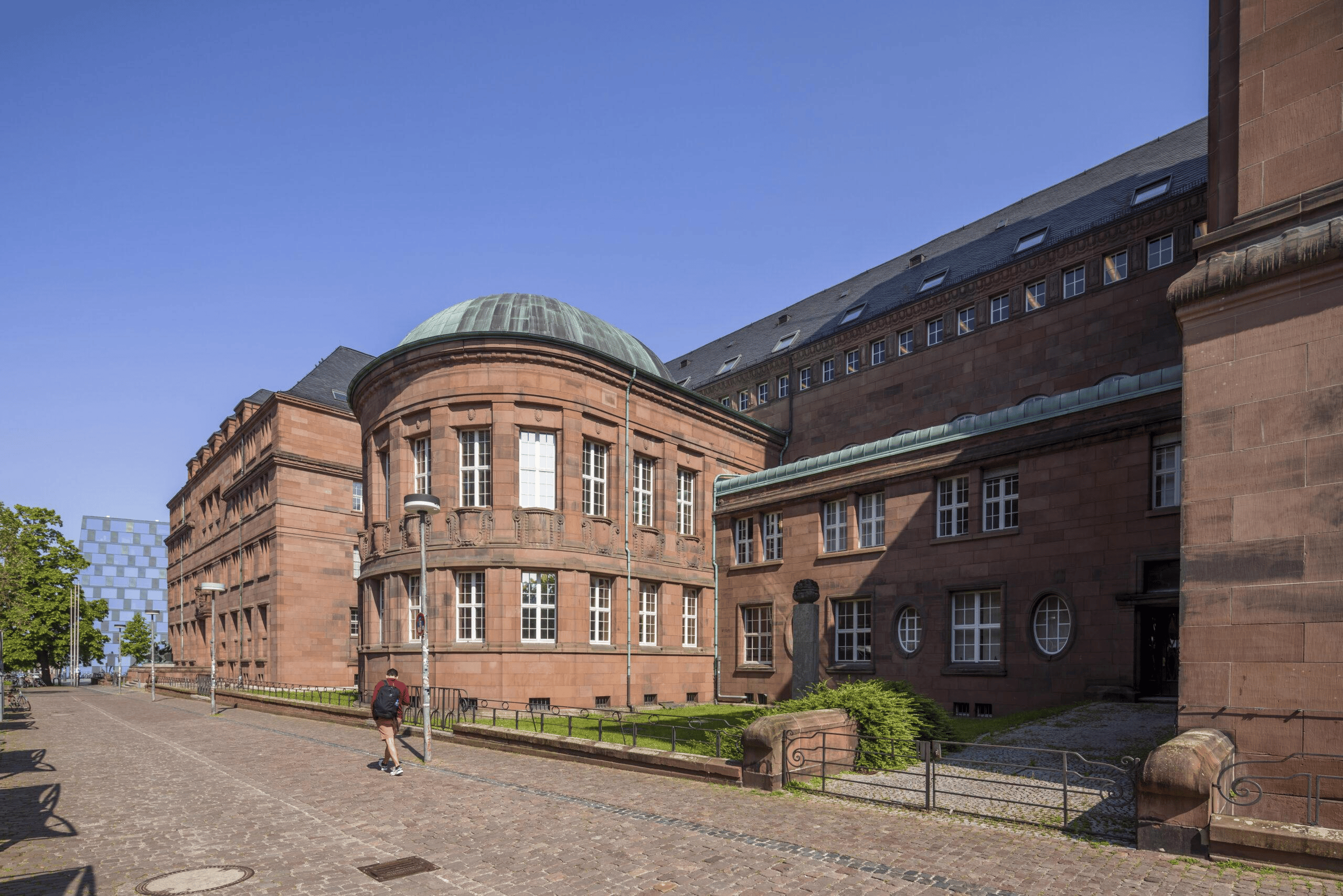 Old University building in Freiburg, Germany