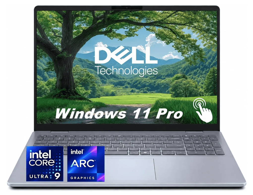 Dell 16 Plus laptop for day trading with Intel Core Ultra 9, 32GB RAM and 1TB SSD