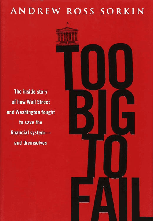 Too Big to Fail by Andrew Ross Sorkin book cover