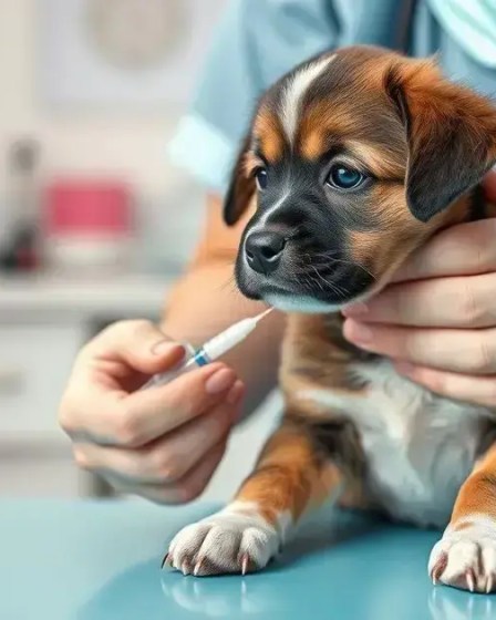 Vacinação para filhotes de cães