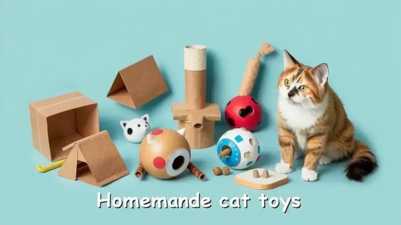 Vantagens de fazer brinquedos para gatos em casa