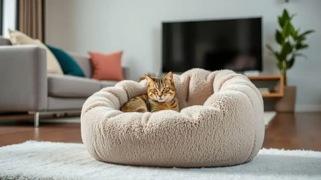 A cama ideal para o seu gato