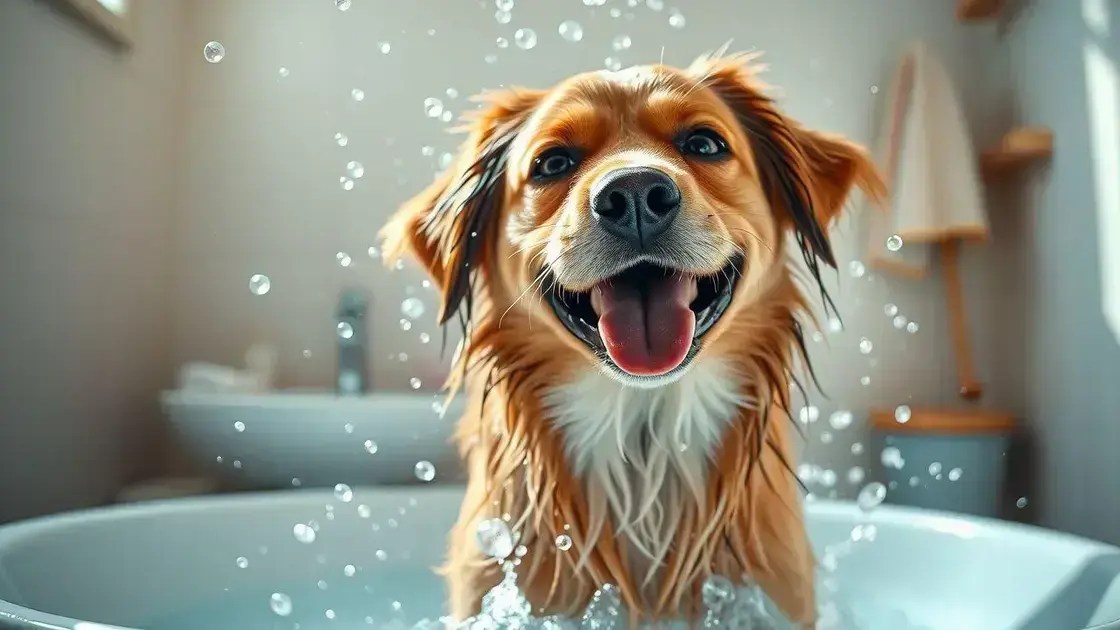 Higiene canina: dicas práticas para manter seu cachorro saudável